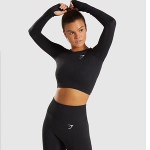 Gymshark vital long sleeve crop top